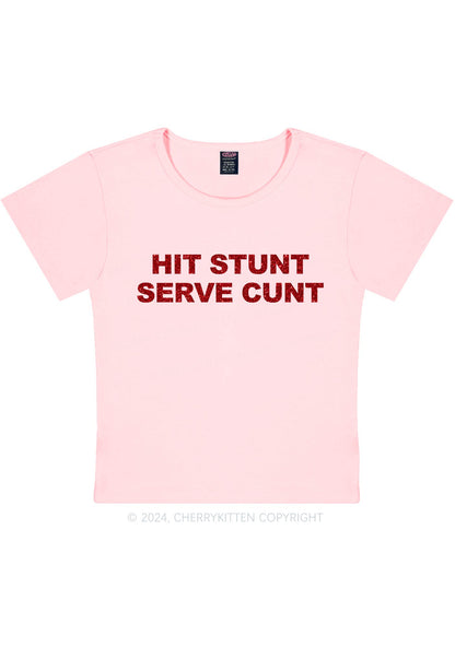 Hit Stunt Y2K Baby Tee Cherrykitten