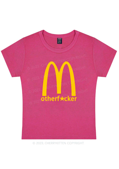 Big Motherfxcker Y2K Baby Tee Cherrykitten