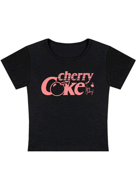 Very Cherry Coke Y2K Baby Tee