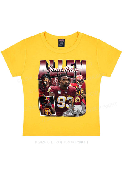 Red Allen Y2K Super Bowl Baby Tee Cherrykitten