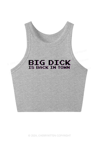 Big Is Back In Town Y2K Crop Tank Top Cherrykitten