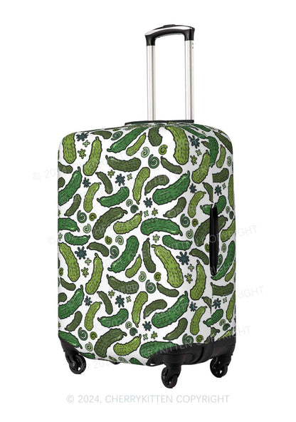 Cucumbers Y2K Luggage Cover Cherrykitten