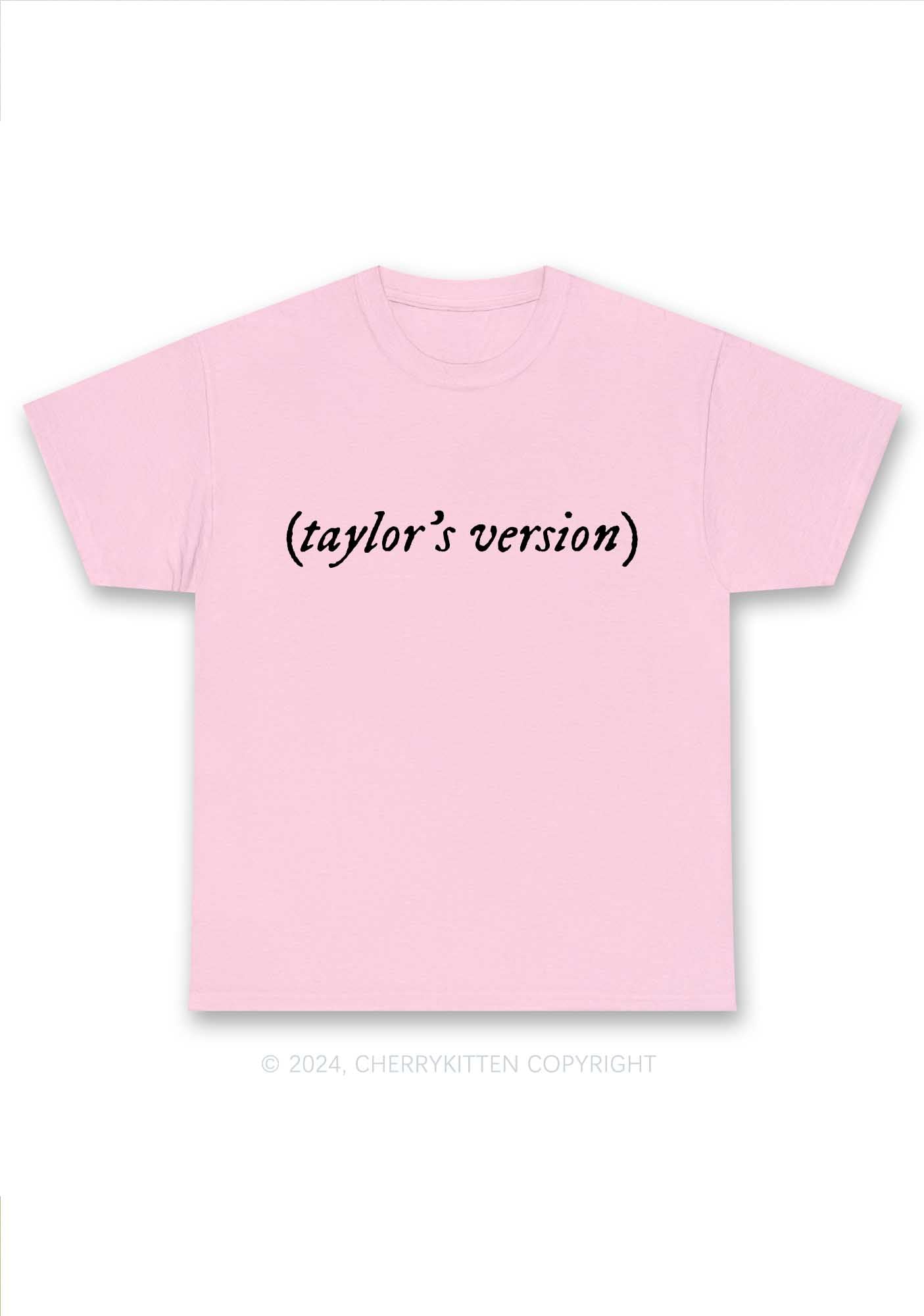 Taylor’s Version Y2K Chunky Shirt Cherrykitten