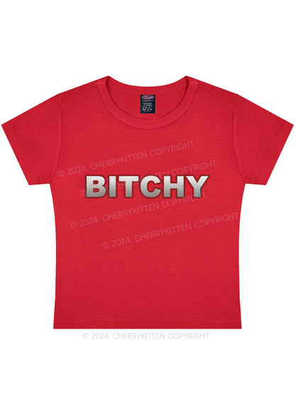 Bxxchy Y2K Baby Tee Cherrykitten