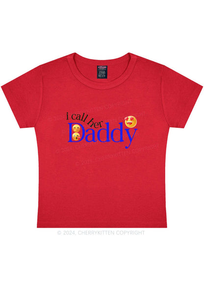 Call Her Daddy Y2K Baby Tee Cherrykitten