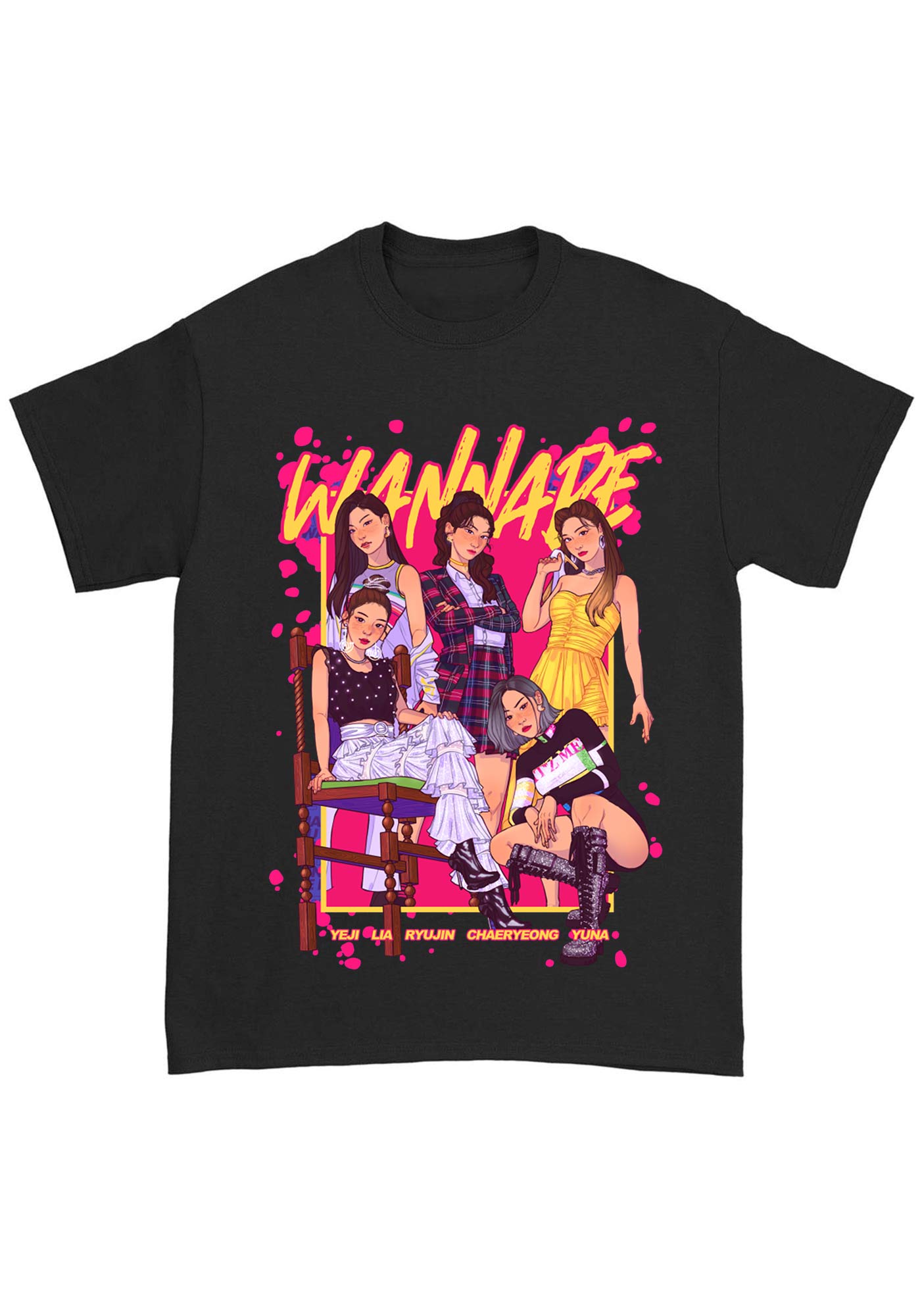 Wannabe Inkigayo Kpop Chunky Shirt