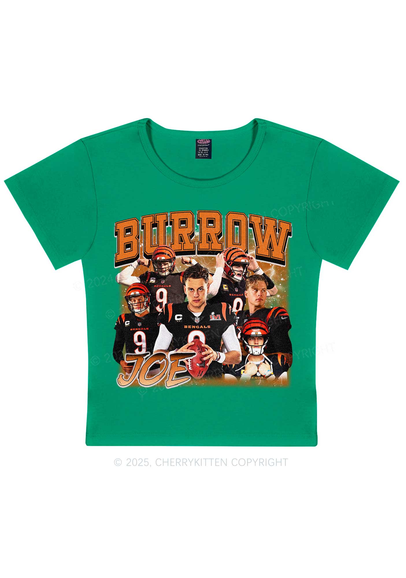 Joe Photos Y2K Super Bowl Baby Tee Cherrykitten