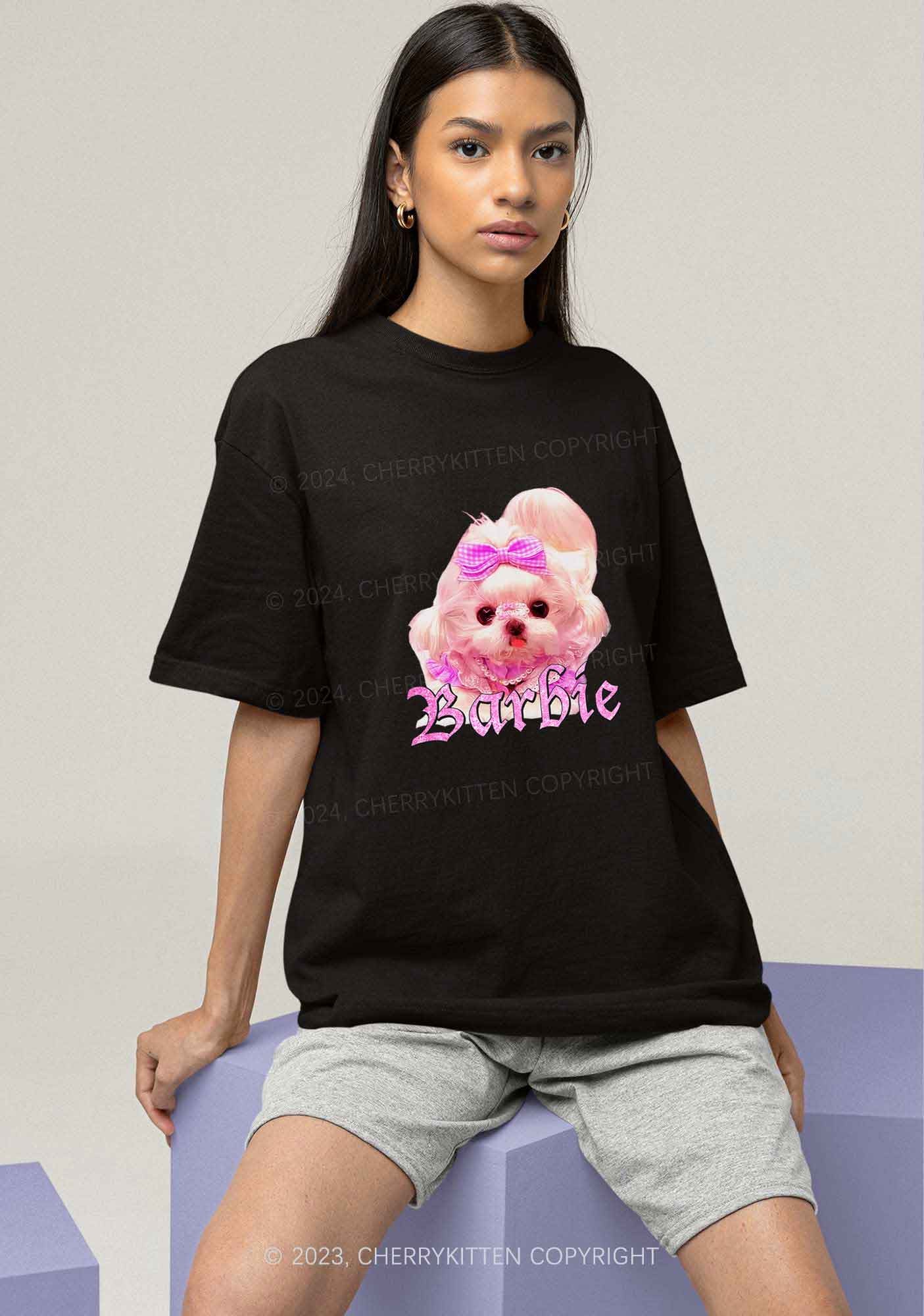 Pretty Dog Y2K Chunky Shirt Cherrykitten