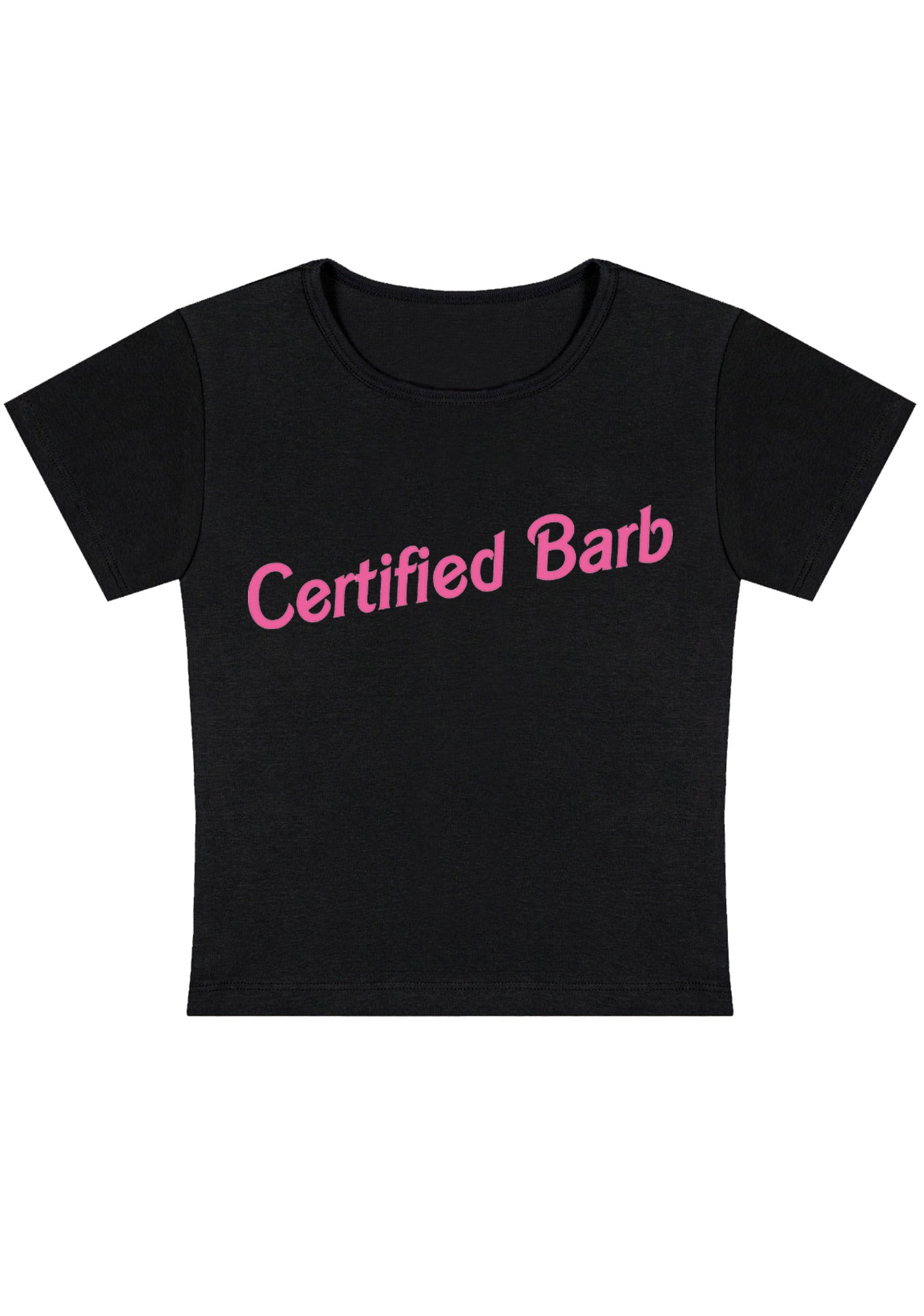 Certified Barb Y2K Baby Tee