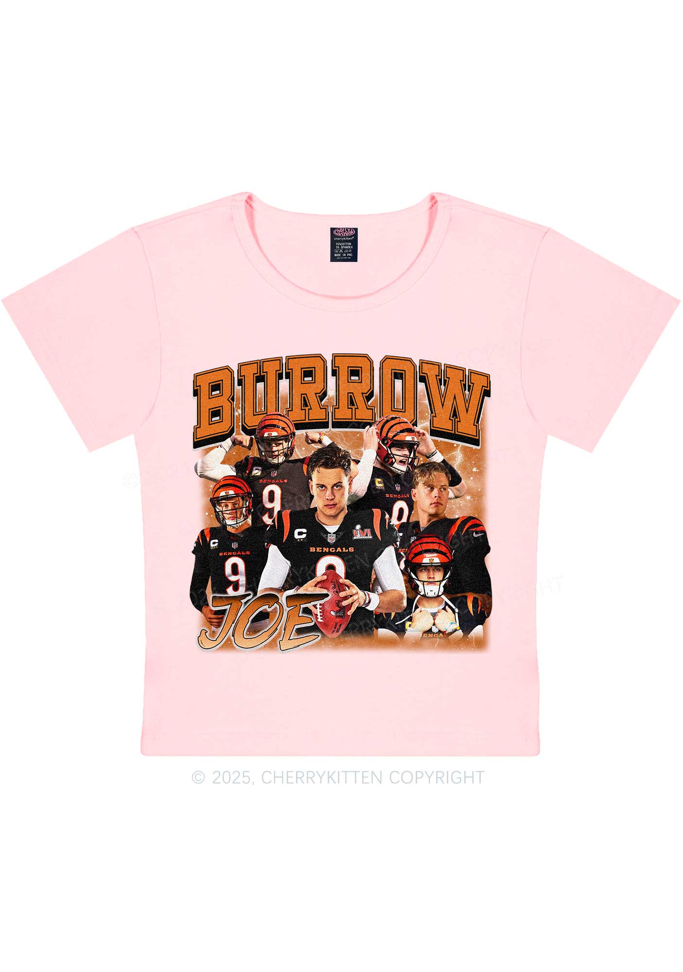 Joe Photos Y2K Super Bowl Baby Tee Cherrykitten