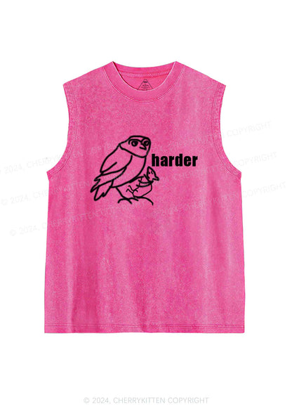 Rats Harder Y2K Washed Tank Cherrykitten