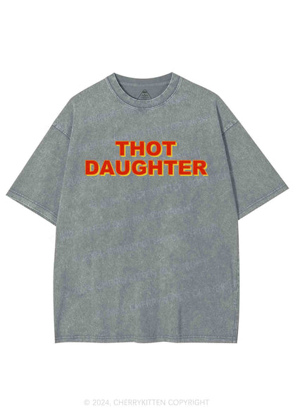 Thot Daughter Y2K Washed Tee Cherrykitten