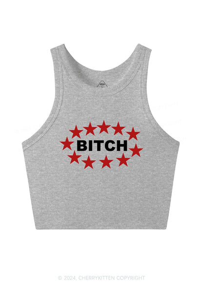 Bxxch Stars Y2K Crop Tank Top Cherrykitten