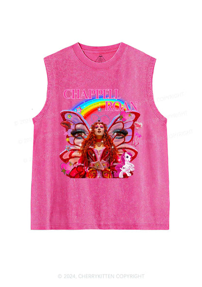 CR Fairy Tour Y2K Washed Tank Cherrykitten