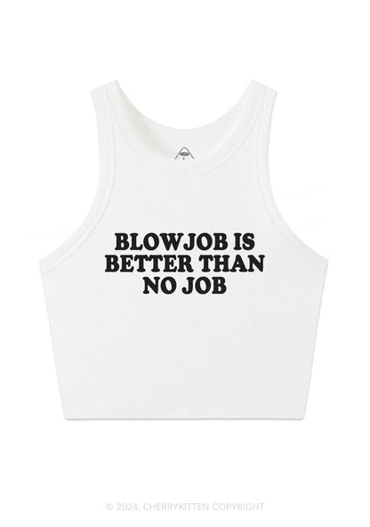 Blxwjob Is Better Y2K Crop Tank Top Cherrykitten