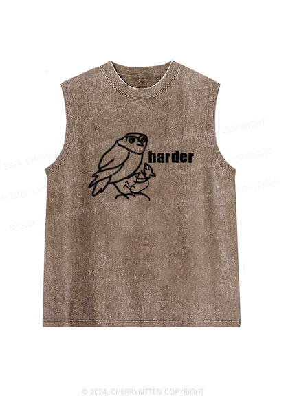 Rats Harder Y2K Washed Tank Cherrykitten