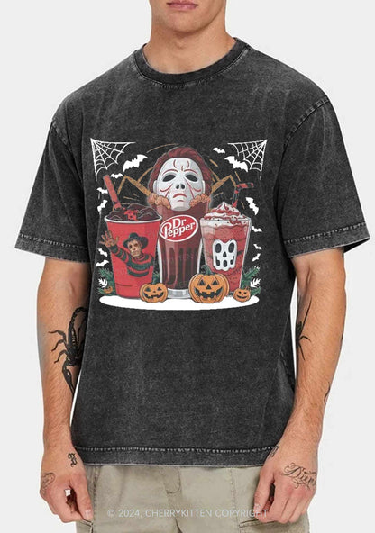 Halloween Coke Y2K Washed Tee Cherrykitten