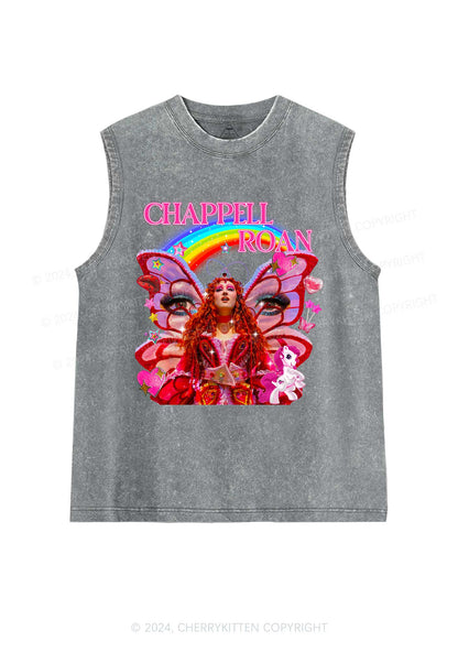 CR Fairy Tour Y2K Washed Tank Cherrykitten