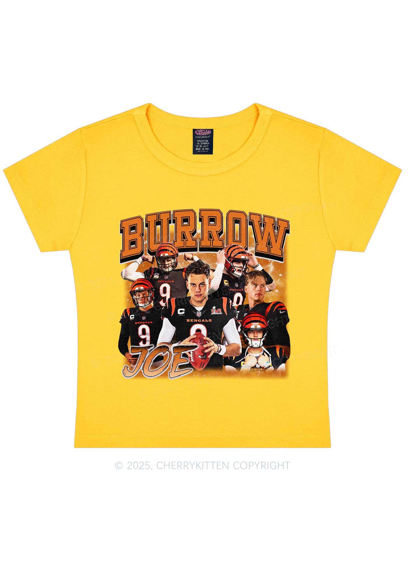 Joe Photos Y2K Super Bowl Baby Tee Cherrykitten