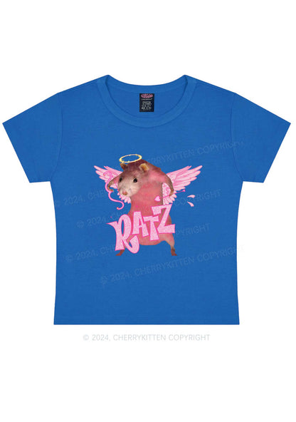 Cupid Rat Y2K Valentine's Day Baby Tee Cherrykitten