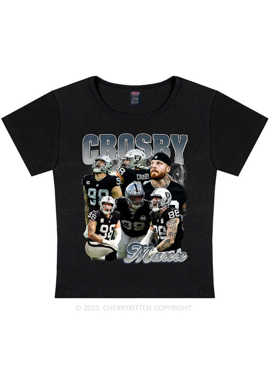 Grey Maxx Y2K Super Bowl Baby Tee Cherrykitten