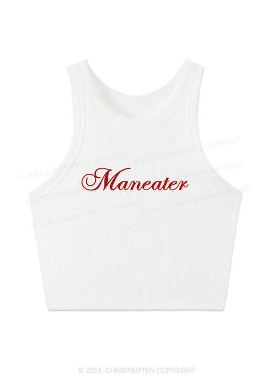 Maneater Y2K Crop Tank Top Cherrykitten