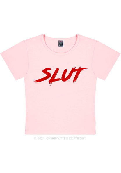 Hot Slxt Y2K Baby Tee Cherrykitten