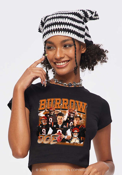 Joe Photos Y2K Super Bowl Baby Tee Cherrykitten