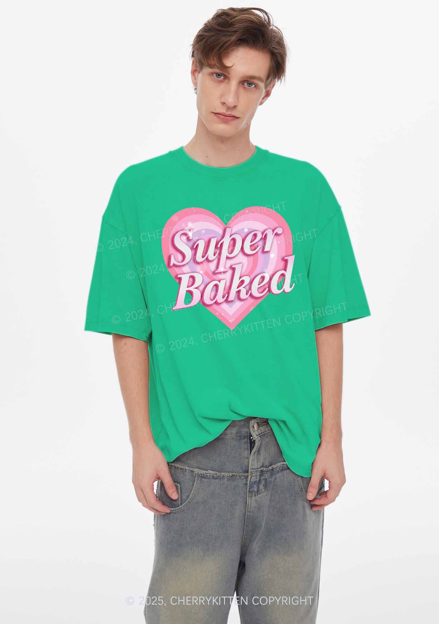 Super Baked Y2K Washed Tee Cherrykitten