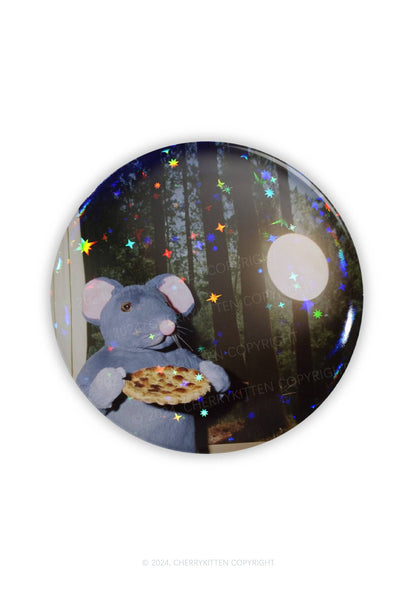 Pizza Rat 1Pc Y2K Pin Cherrykitten