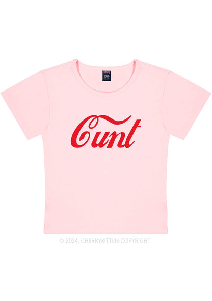 Special Cxxt Y2K Baby Tee Cherrykitten