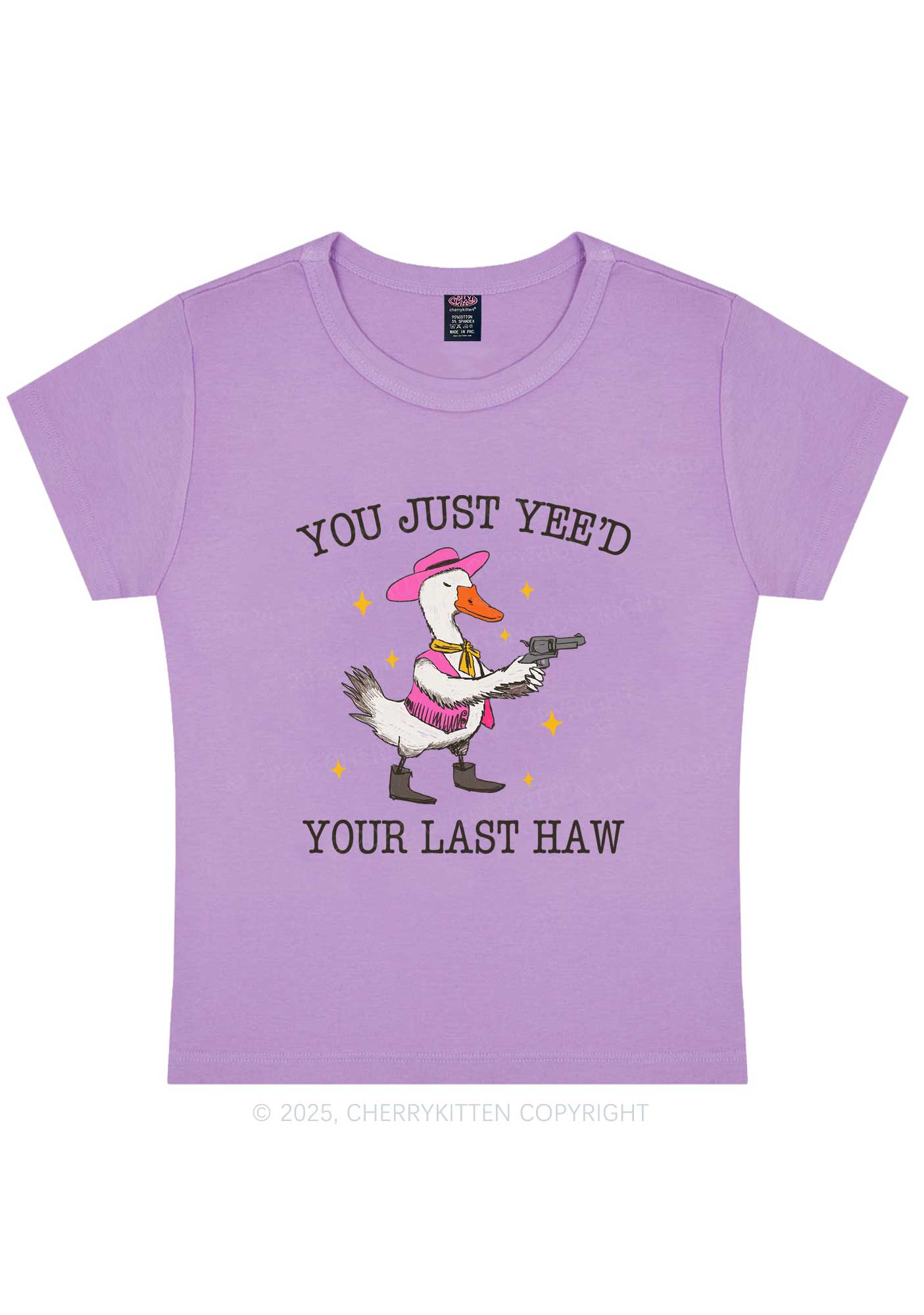 You Just Yeed Goose Y2K Baby Tee Cherrykitten