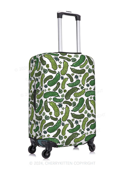 Cucumbers Y2K Luggage Cover Cherrykitten