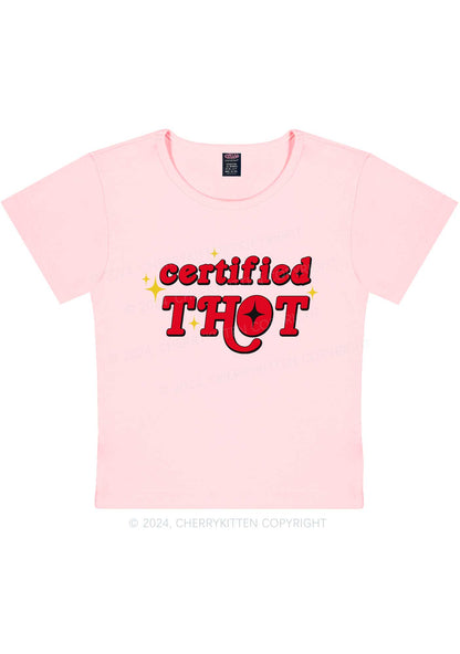 Certified Thxt Y2K Baby Tee Cherrykitten