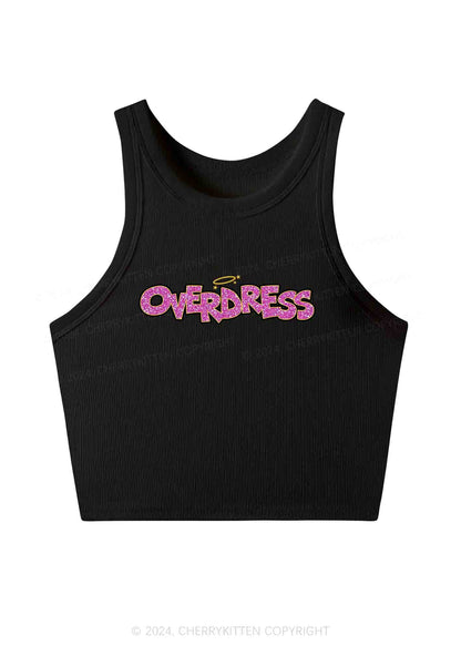 Overdress Y2K Crop Tank Top Cherrykitten