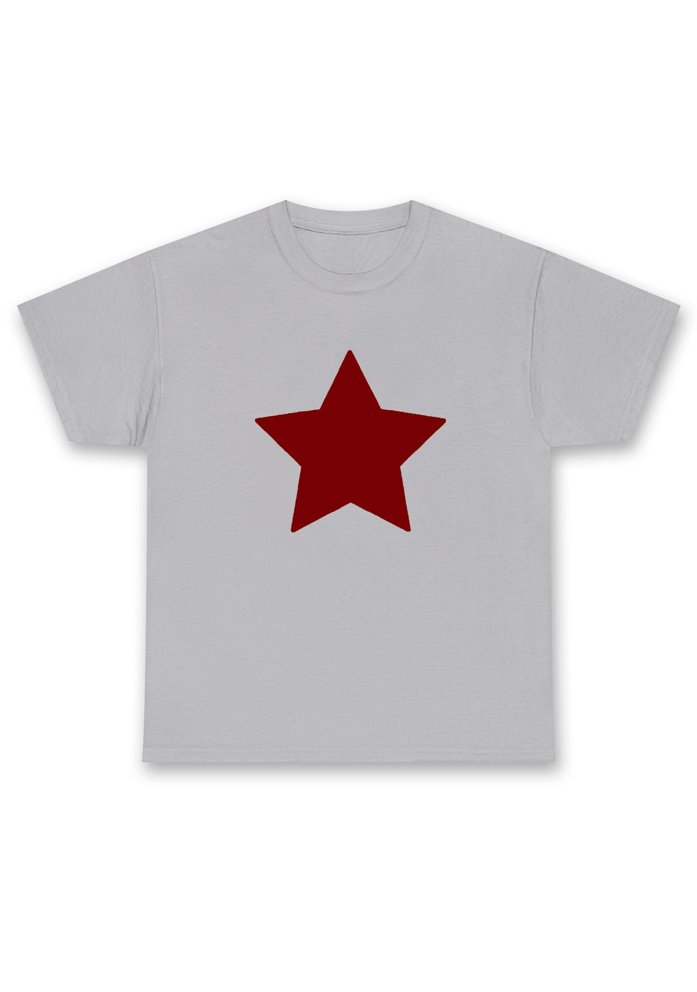 Red Pentagram Chunky Shirt