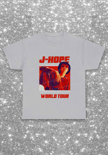 JH World Tour Kpop Y2K Chunky Shirt Cherrykitten