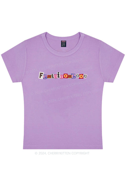 Femininomenon Y2K Baby Tee Cherrykitten