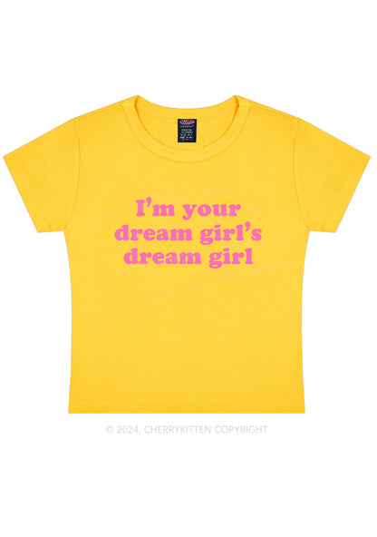 Dream Girl Y2K Baby Tee Cherrykitten