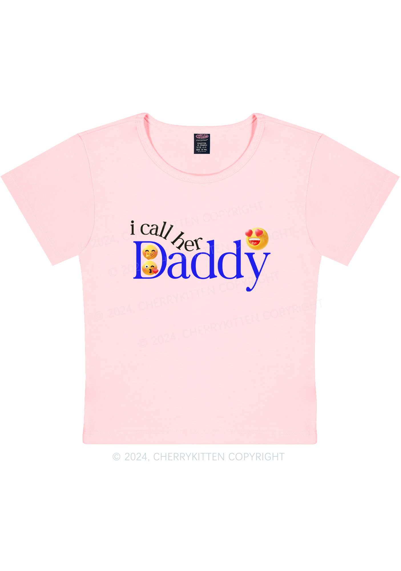 Call Her Daddy Y2K Baby Tee Cherrykitten