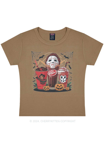 Halloween Coke Y2K Baby Tee Cherrykitten