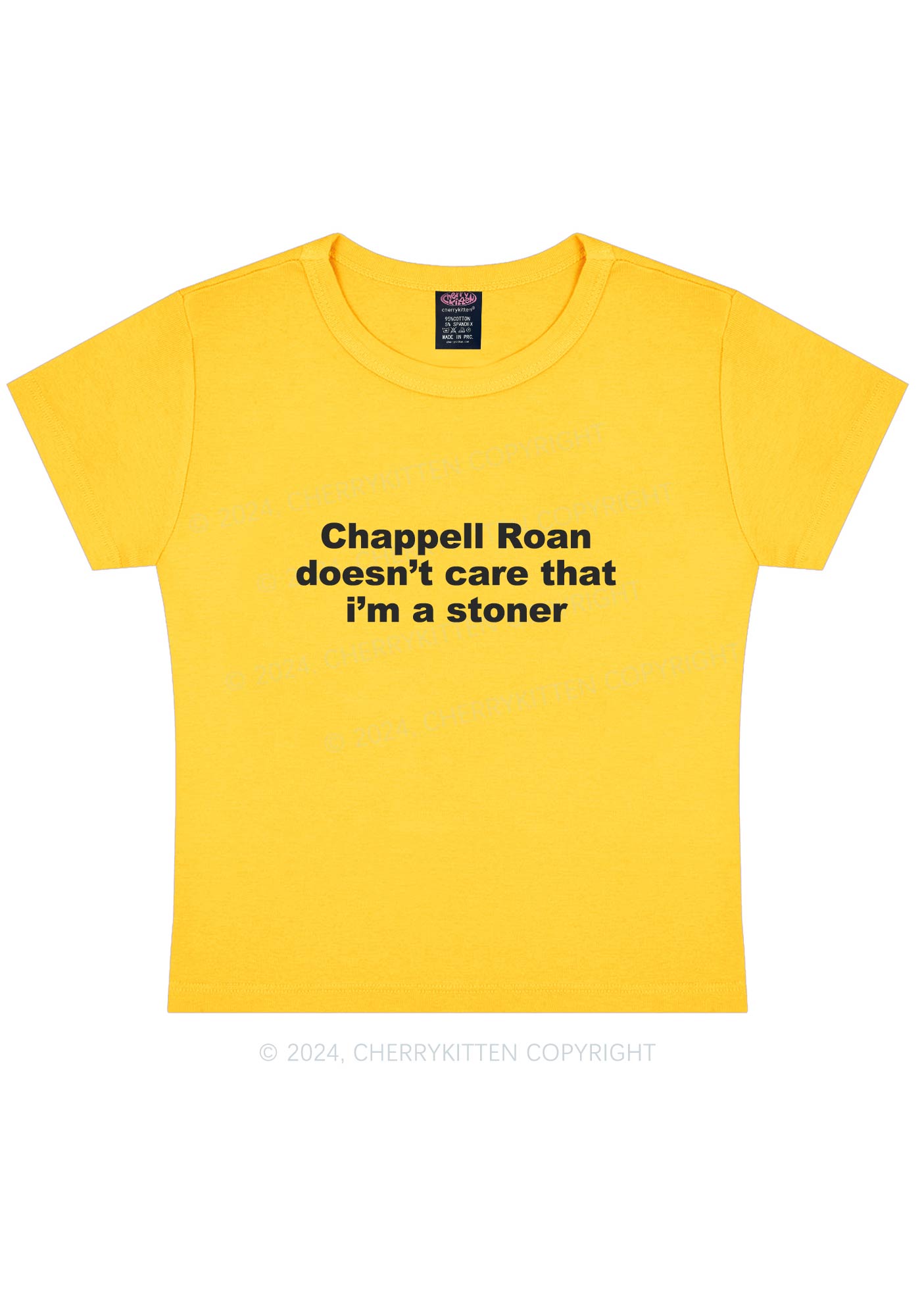 I'm A Stoner Y2K Baby Tee Cherrykitten