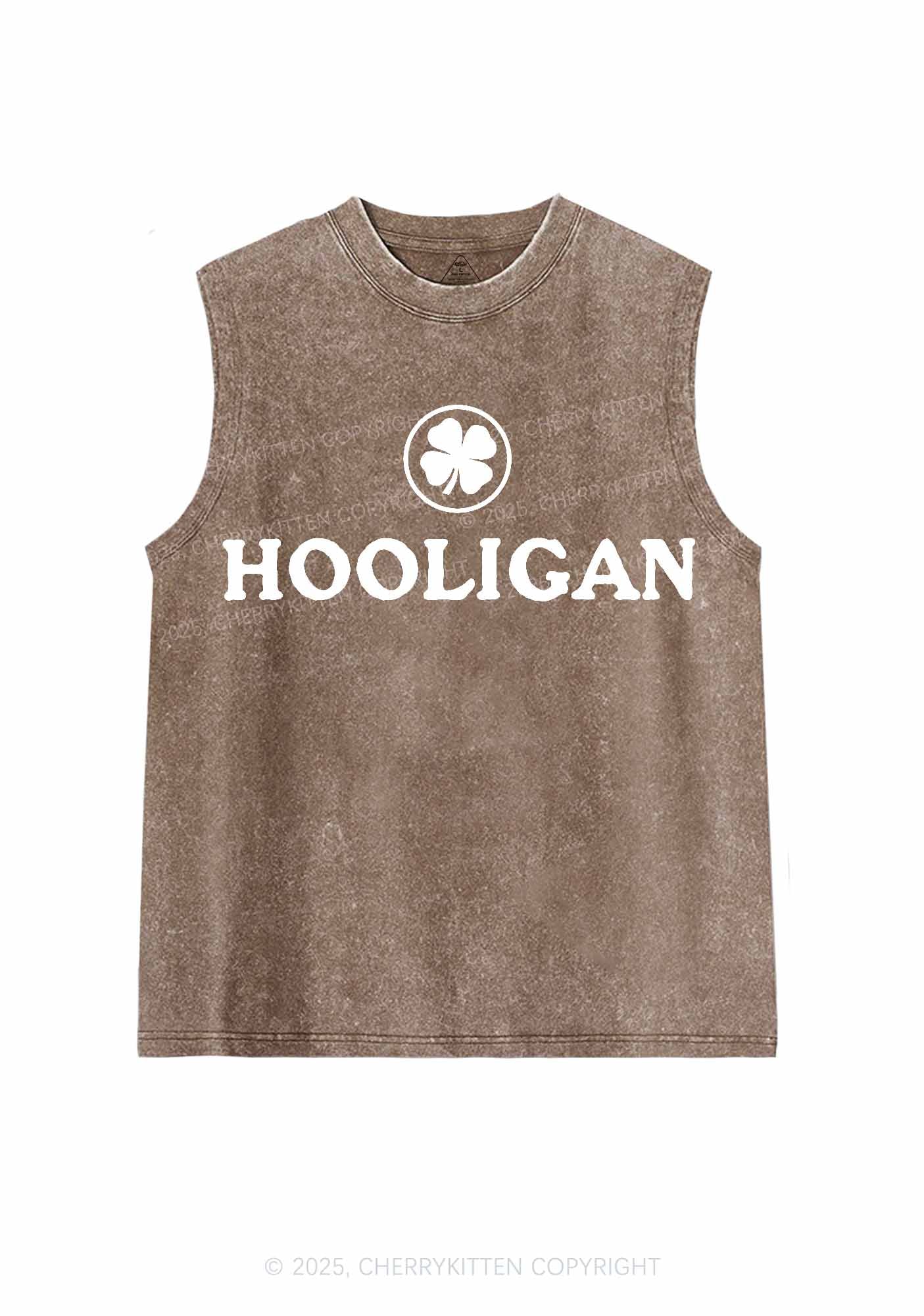 Irish Hooligan St Patricks Y2K Washed Tank Cherrykitten