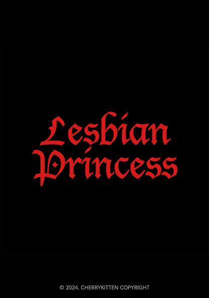 Lesbian Princess 1Pc Y2K Pin Badge Cherrykitten