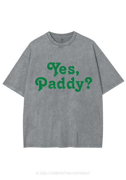 Yes Paddy St Patricks Y2K Washed Tee Cherrykitten