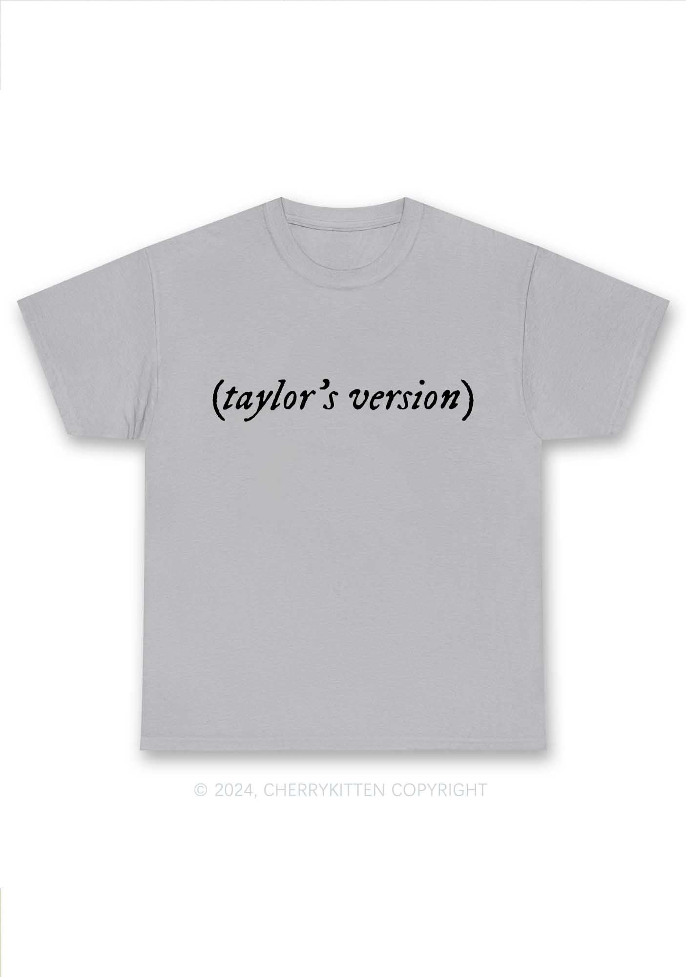 Taylor’s Version Y2K Chunky Shirt Cherrykitten