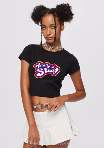 Totally Slxt Y2K Baby Tee Cherrykitten