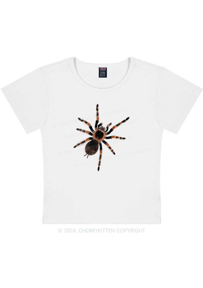 Mexican Red Knee Tarantula Y2K Baby Tee Cherrykitten