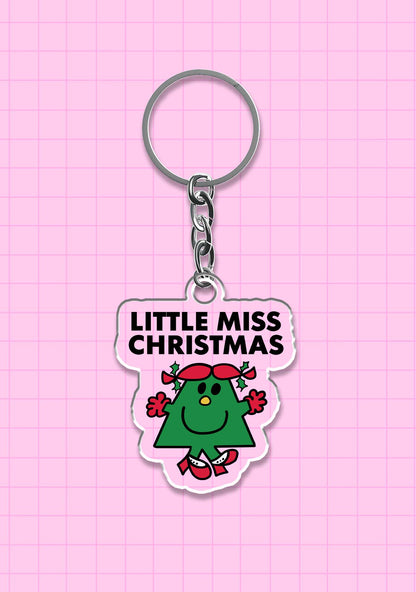 Little Miss Christmas 1Pc Y2K Keychain Cherrykitten