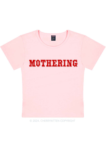 Mothering Y2K Baby Tee Cherrykitten